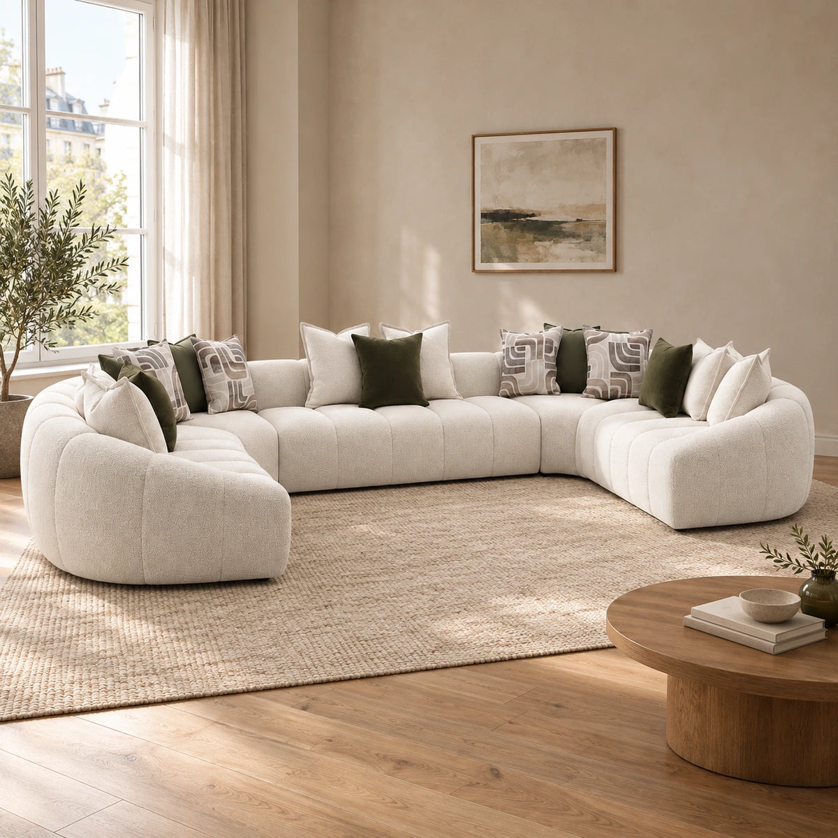Salon en U BERING - ambiance