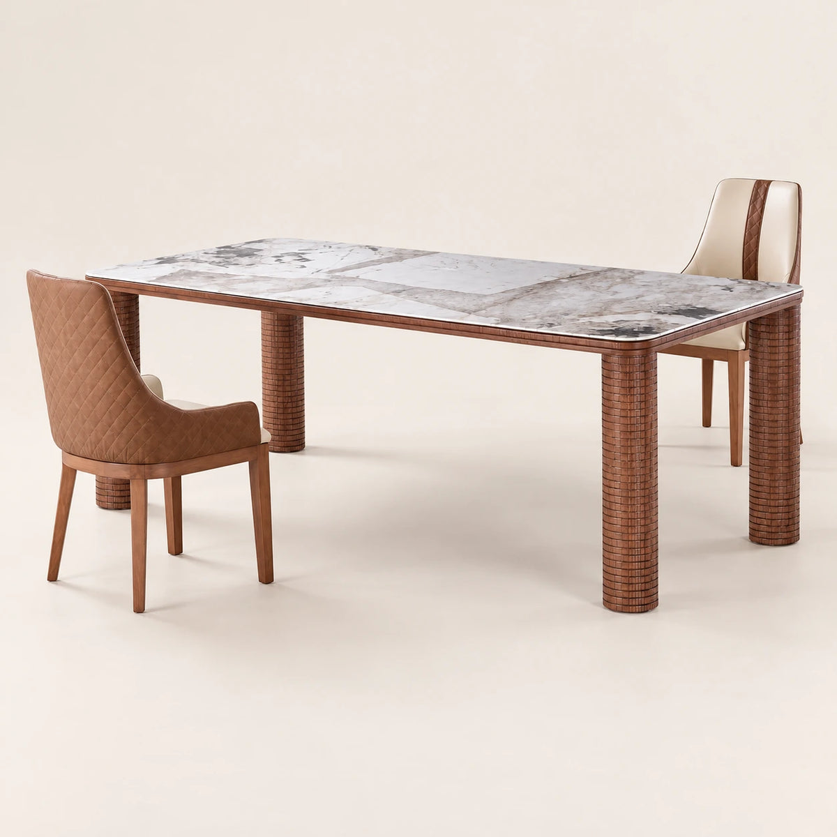 Table à manger AURÉLIA - vue de gauche