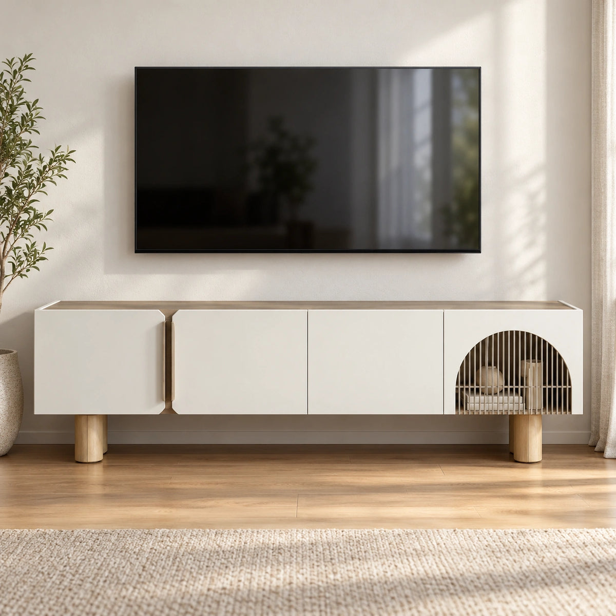 Meuble TV VINTAGE - ambiance