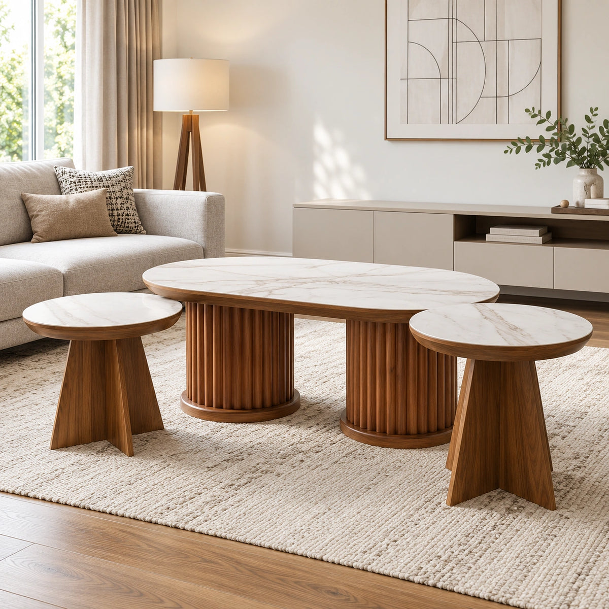 Table basse DUO LYS - ambiance